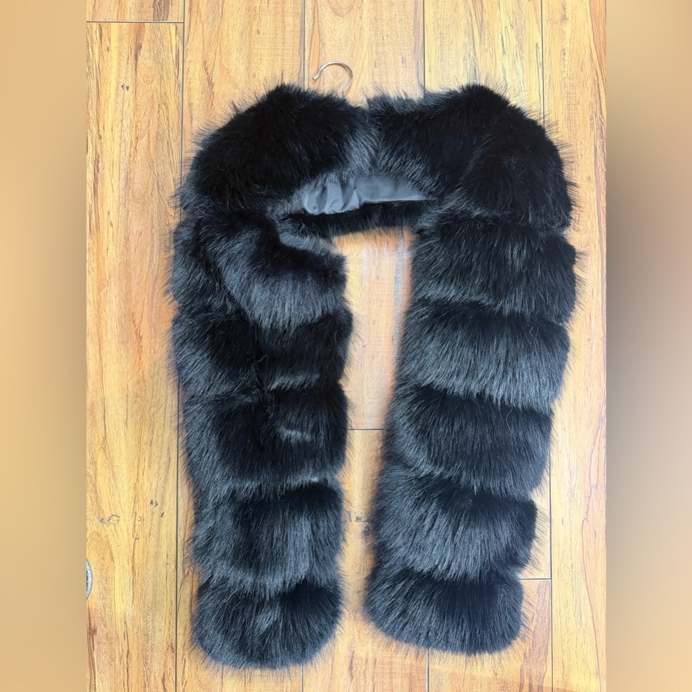Faux Fur Bolero Puffer Fur - Picture 12 of 16